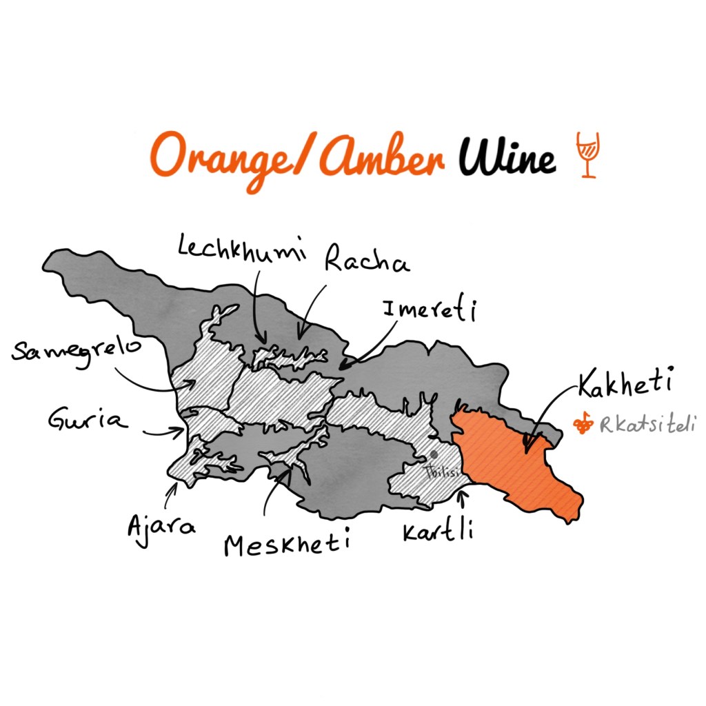 orange wine, Georgian wine, amber wine, natural wine